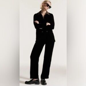 Zara Classic Black Women's Trousers